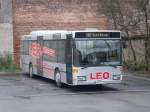LEO - Reisen GmbH/190474/mb-405-n---cb MB 0 405 N - CB LR 14 - in Cottbus, Busbahnhof  (4. Apr 2012)