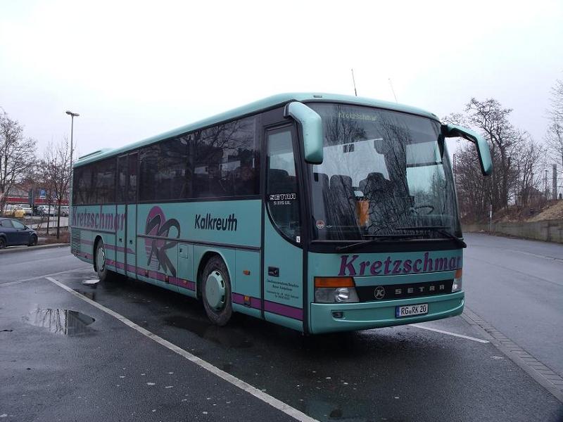 Setra S 315 UL (GT-Front) - RG RK 20 - in Meien, Busbahnhof