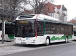 MAN Lion´s City - Hybrid - FG RM 677 - (Wagen 121) - in Freiberg, Busbahnhof
